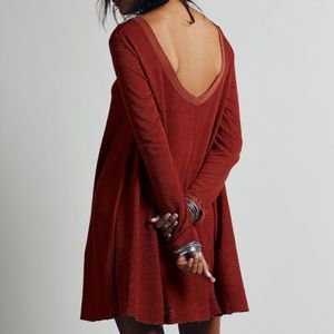 Scoop back Free People dress